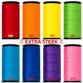 Extra sterk naaigaren set | Goldmann 100m | Regenboog naaigaren set SET - REGENBOOG - EXTRA - STERK